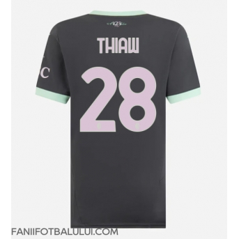 AC Milan Malick Thiaw #28 Tricou Fotbal Replică 2024-25 Femei Treilea
